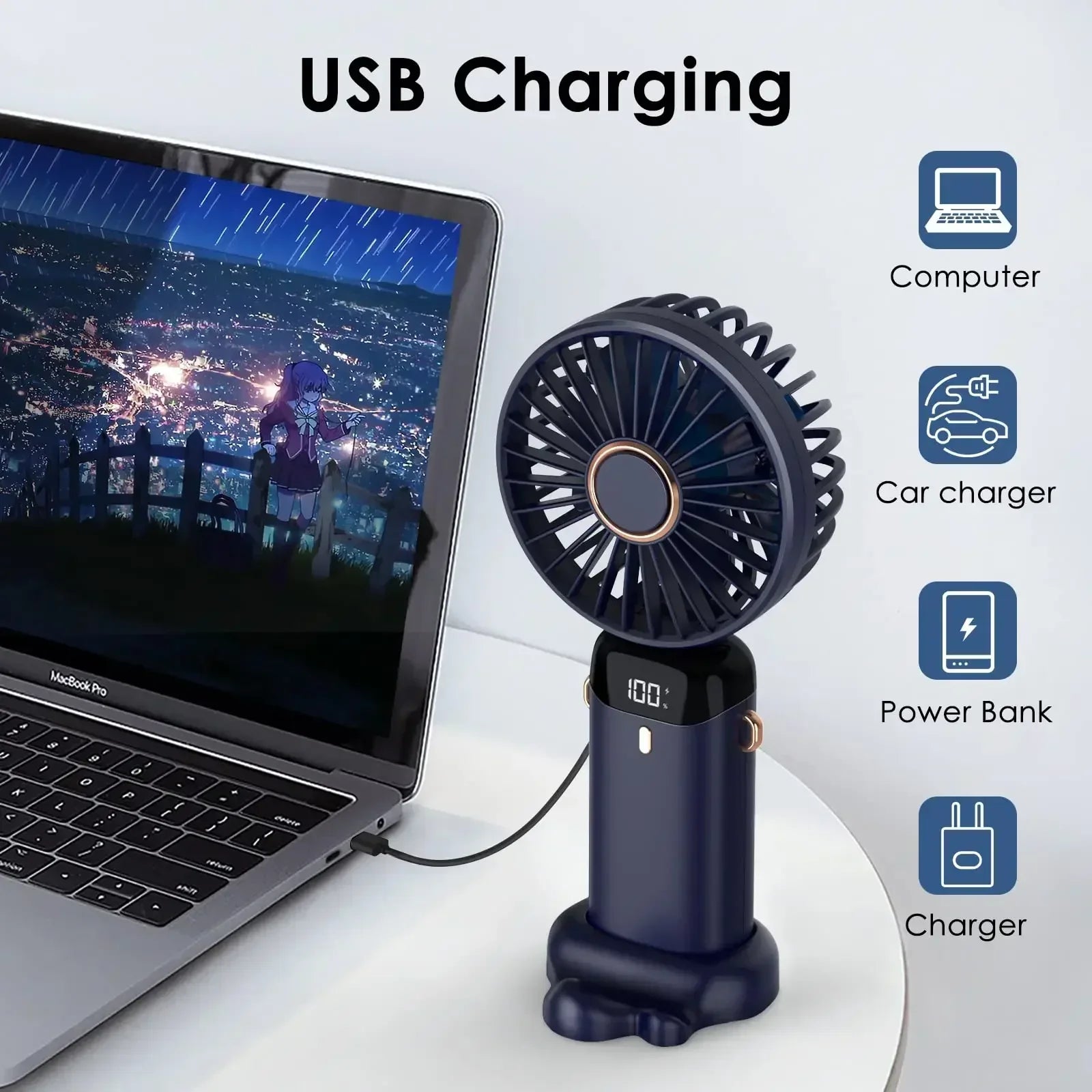 Fanify™ Portable Mini Wireless Turbo Fan