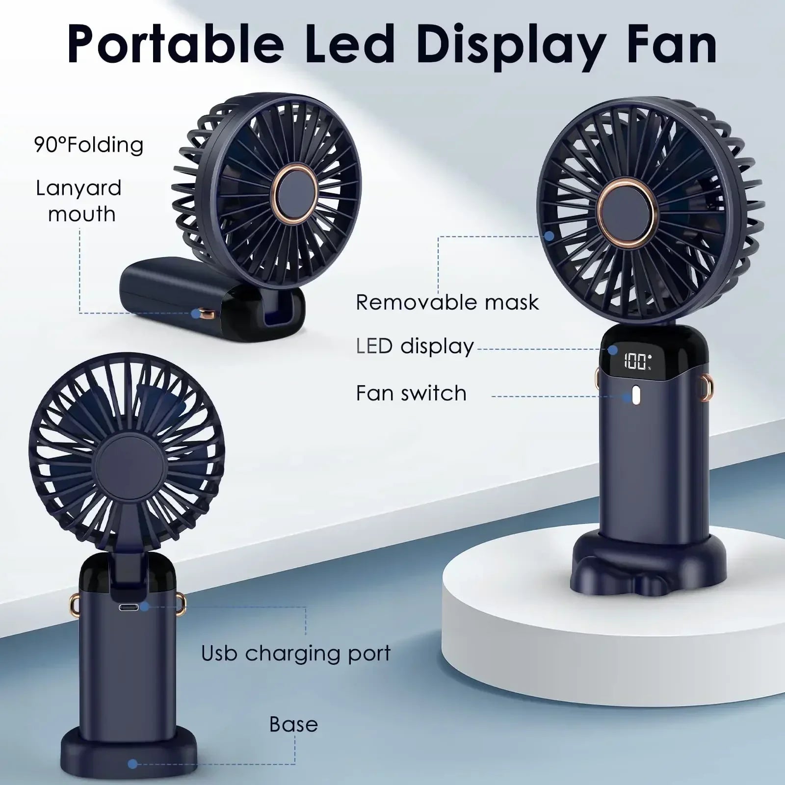 Fanify™ Portable Mini Wireless Turbo Fan